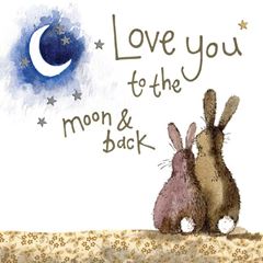 Immagine di MOON LOVE CARD