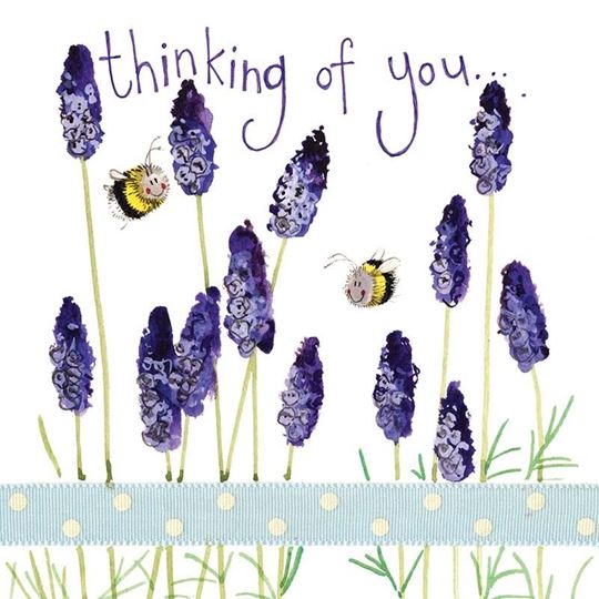 Picture of LAVENDER THINKING OF YOU CARD
