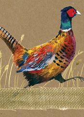 Picture of PHEASANT SMALL KRAFT NOTEBOOK