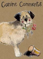 Picture of BORDER TERRIER SMALL KRAFT NOTEBOOK