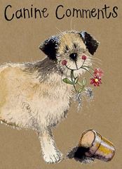 Immagine di BORDER TERRIER SMALL KRAFT NOTEBOOK