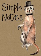 Picture of MEERKAT SMALL KRAFT NOTEBOOK