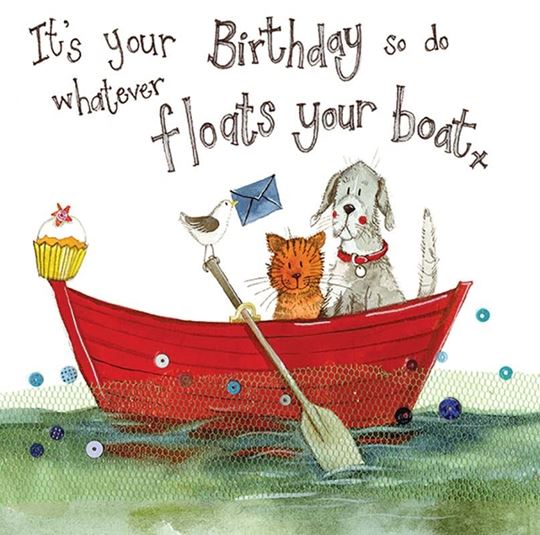 Picture of FLOAT YOUR BOAT CARD