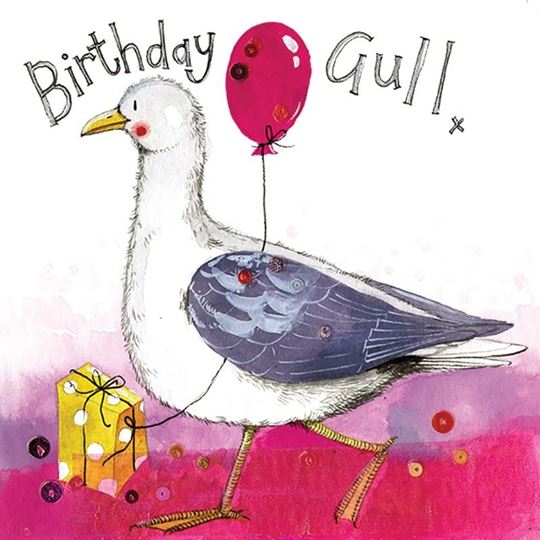 Image sur BIRTHDAY GULL CARD