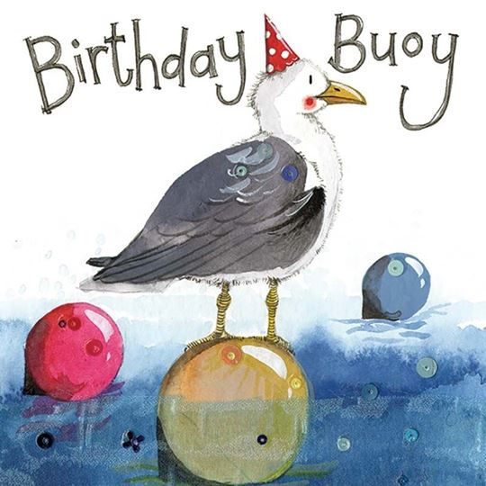 Image sur BIRTHDAY BUOY CARD