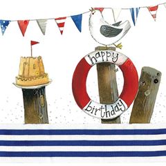 Picture of BIRTHDAY BUNTING CARD