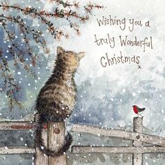 Image de SNOW IS COMING XMAS CARD PACK OF 5