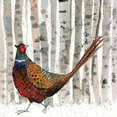 Picture of PHEASANT XMAS CARD PACK OF 5