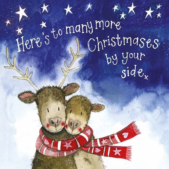 Picture of BY YOUR SIDE SINGLE STARLIGHT CHRISTMAS CARD