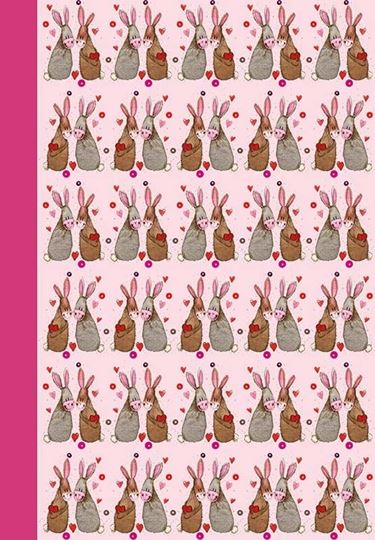 Bild von BEAUTIFUL BUNNIES HARDBACK NOTEBOOK