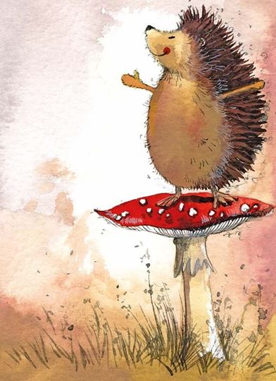Picture of HEDGEHOG AND TOADSTOL