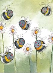Picture of BEES AND DAISIES