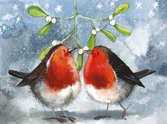 Picture of ROBIN AND MISTLETOE