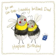 Picture of BEE DAD SPARKLE CARD