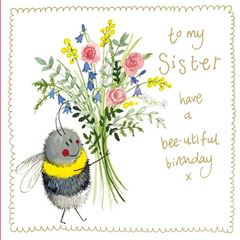 Picture of BEE SISTER SPARKLE CARD