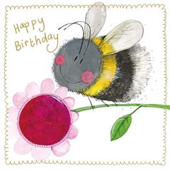 Picture of BEE GRANDDAUGHTER SPARKLE CARD
