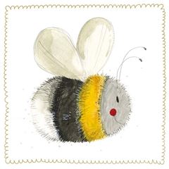 Bild von BEE IN FLIGHT SPARKLE CARD