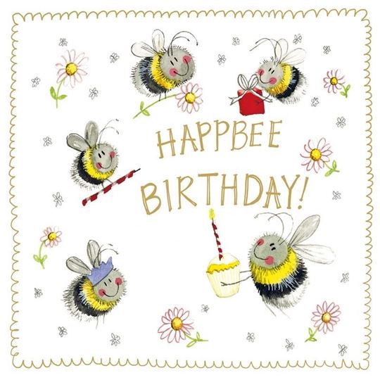 Bild von BEE PARTY SPARKLE CARD