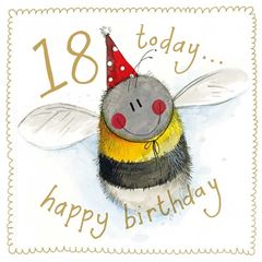 Immagine di BEE 18 YEAR OLD SPARKLE CARD