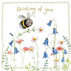 Immagine di BEE THINKING OF YOU SPARKLE CARD