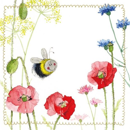 Image sur BEE AND POPPIES