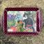 Bild von SMALL CAT & TULIPS TRAY