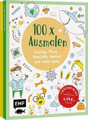 Picture of 100 x Ausmalen – 2 Ausmal-Bücher imBundle