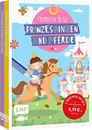 Image sur Ausmalen to go: Prinzessinnen und Pferde– mit 400 Glanz-Stickern