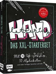 Picture of Handlettering: Das XXL-Starterset – DeinAnfänger-Set mit 2 Büchern im Bundle