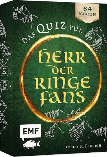 Image sur Eckrich T: Kartenspiel: Das inoffizielle Quiz für Herr der Ringe-Fans