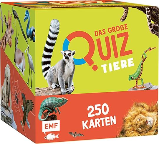Image sur Meyer A: Kartenbox: Das grosse Quiz –Tiere