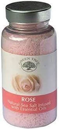 Image sur Green Tree aromatisiertes Meersalz Rose in Kunststoffgefäss