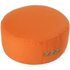 Immagine di Meditationskissen Basic Höhe 10 cm in Orange von Lotus Design
