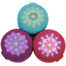 Bild von Meditationskissen Classic LOTUS "OM"  Höhe 15 cm in Weinrot von Lotus Design
