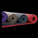 Bild von Yogamatte Premium 130 x 60 cm in graubraun von Lotus Design