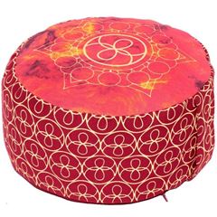 Bild von Meditationskissen Classic Chakra-Style Höhe 15 cm in Rot von Lotus Design