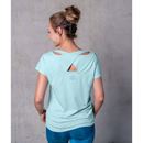 Immagine di Yogashirt Triangle in blue-breeze von The Spirit of OM