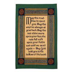 Picture of Tea Towel Cotton Celtic Blessings - Ulster Weavers