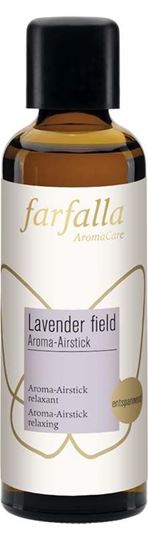 Image sur Aroma-Airstick Lavender field Nachfüllung (75ml) von Farfalla
