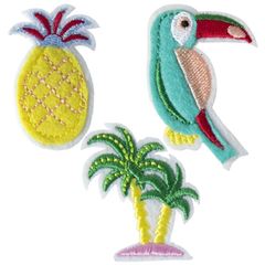 Immagine di Brooches Tropical (1/card) Assorted 4 designs, VE-28