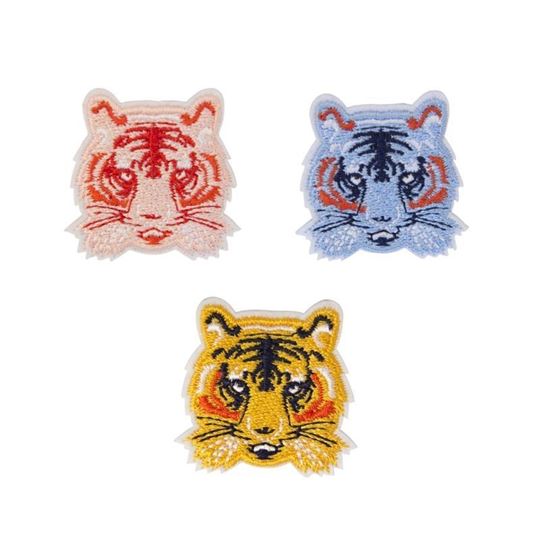 Image sur Brooches Tiger (1/card) Assorted 3 designs, VE-21