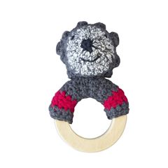 Bild von Crochet Rattle Woodland Hedgehog, VE-5