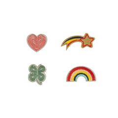 Immagine di Brooches Lucky Charms 4 designs, VE-20