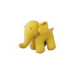 Picture of Elephant Canvas Baby Rattle Yellow , VE-6