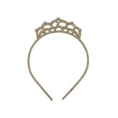 Image de Hairband Crochet Crown Silver, VE-10
