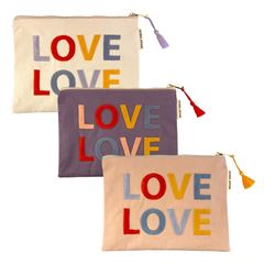 Picture of Pouch LOVE Assorted 3 colours, VE-12