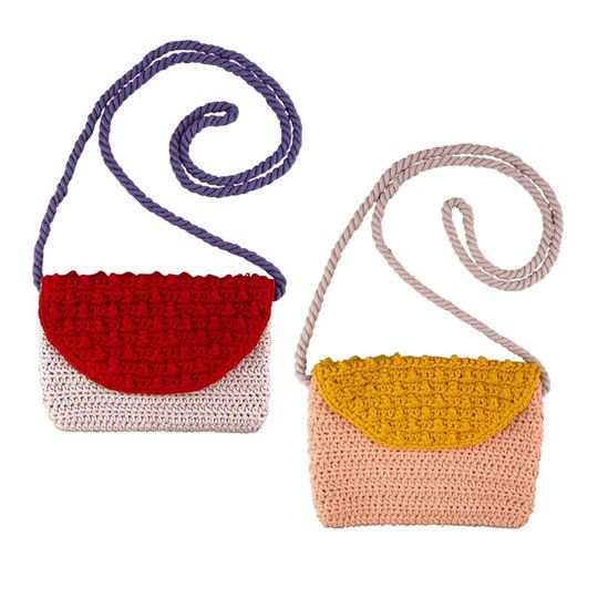 Image sur Crochet Bags Assorted 2 colours, VE-6
