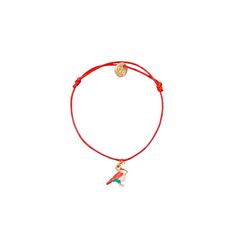 Picture of Bracelet Bird Charm Red, VE-10