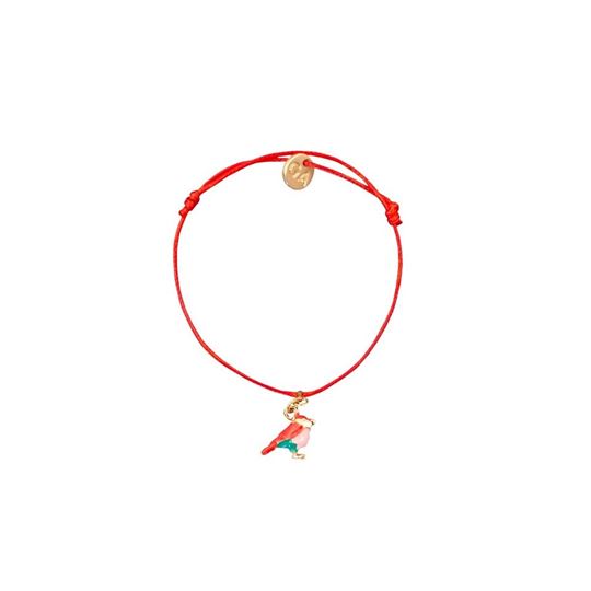 Picture of Bracelet Bird Charm Red, VE-10