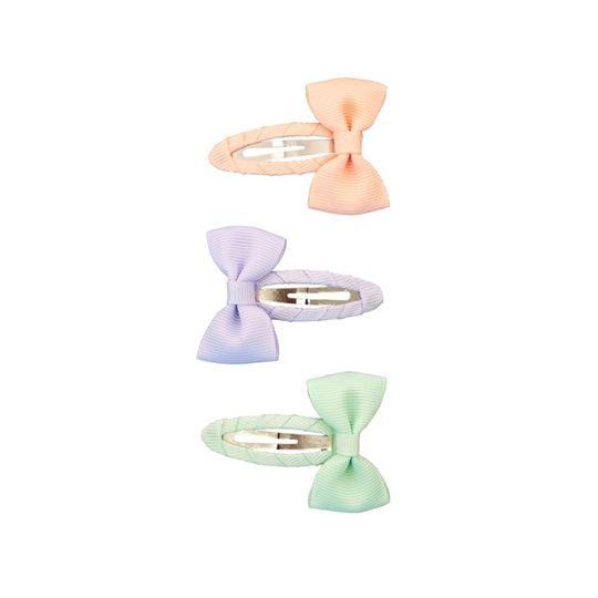Image sur Hairclips Ribbon Bow Spring (3 colours/card) , VE-15